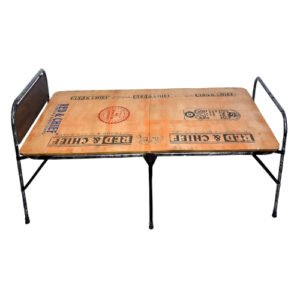 Plywood Folding Bed Size (Single - 36 X 72-inch) Multicolour