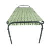 PS PARVESH SMART Single Portable Niwar Folding Bed for Home and Hostel Used for All Age Group Sleeping Size (2.5Ft X 6Ft) - Metal, Multicolor