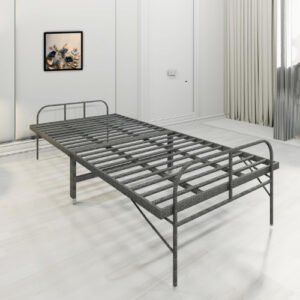 PS PARVESH SMART� (5 Year Warranty Metal Platform Folding Bed for Home (Size 2.5x6.25)